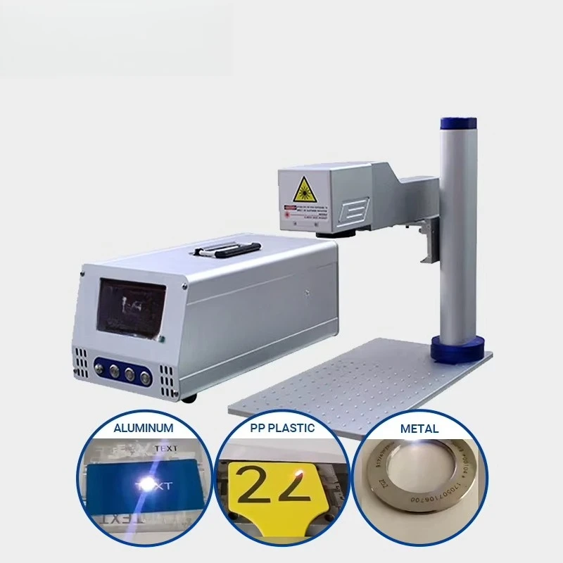 Small Table  Fiber Laser Marking Machine 30W, Easy Operation for Workshop Small Batch Engraving Work