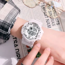 YIKAZE Kids Electronic Watch Boys and Girls LED Digital Watch Multifunction Luminous Waterproof Sports Watches Gift Wristwatch