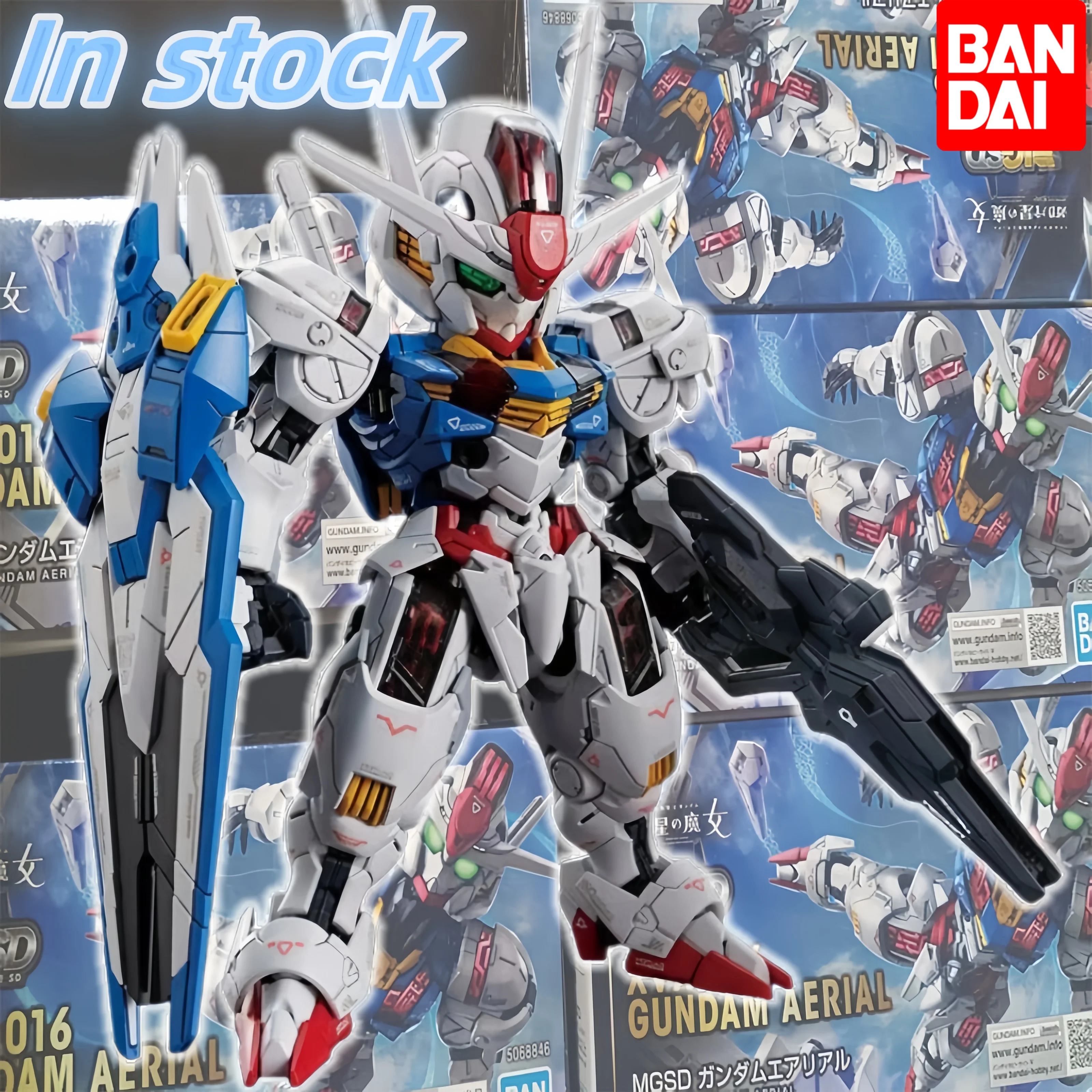 

Оригинальная в наличии посылка в шоке Mgsd Xvx-016 Gundam Воздушная модель Аниме Полный экшн в сборе Фигурка Модель игрушки на день рождения Подарки