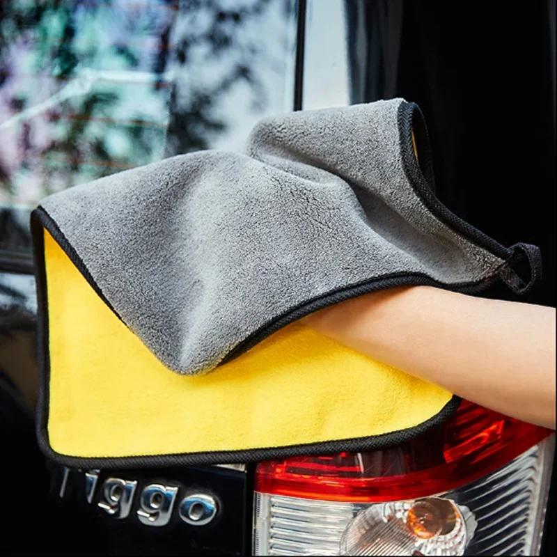 30*30CM Car Wash Microfiber Towel Car Cleaning Drying Cloth For Lifan X60 Cebrium Solano New Celliya Smily Geely X7 EC7