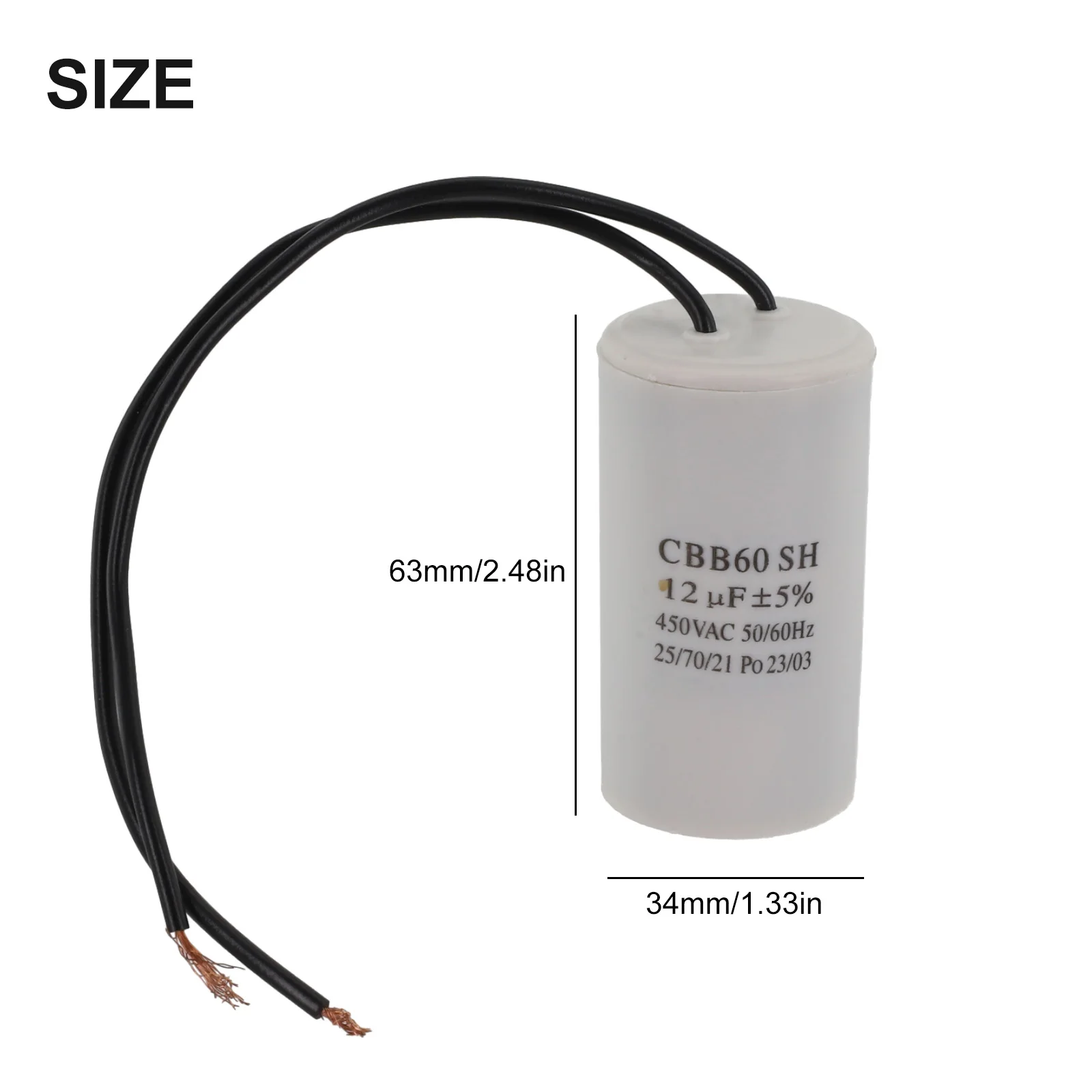 CBB60 Run Capacitor… - image