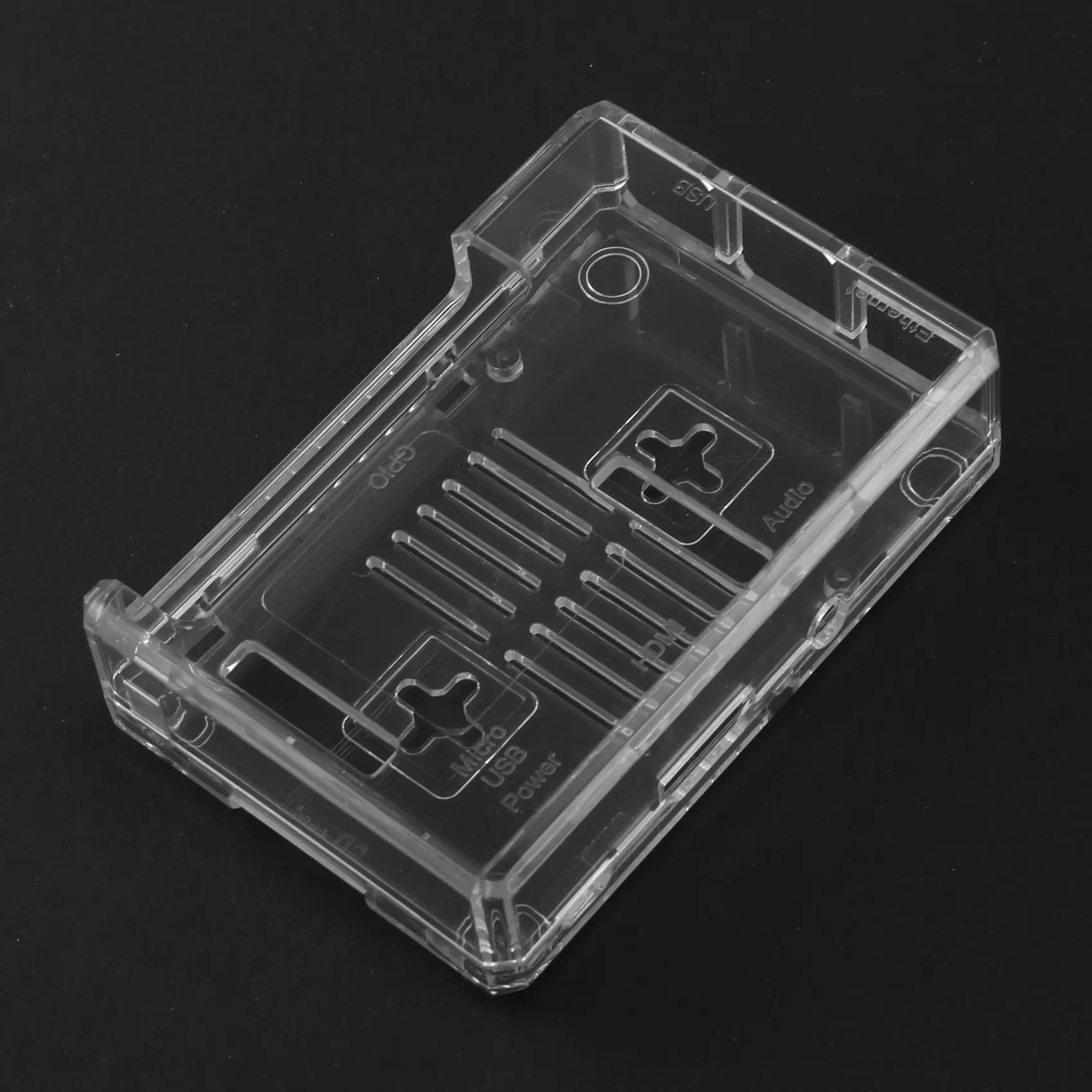 เคสป้องกัน ABS สำหรับ2B Raspberry Pi/3B/3B + (ใส)