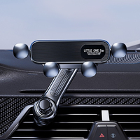 GreceYou Gravity Car Phone Holder Air Vent Clip Mount Smartphone Stand In Car GPS Support For iPhone 14 13 Pro Xiaomi Samsung