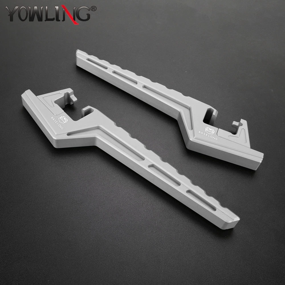 

Dirt Bike Passenger Foot Peg Extension Extended Footpegs Accessories For RIEJU MR250 / 300 PRO 2021-2022-2023-2024-2025-2026