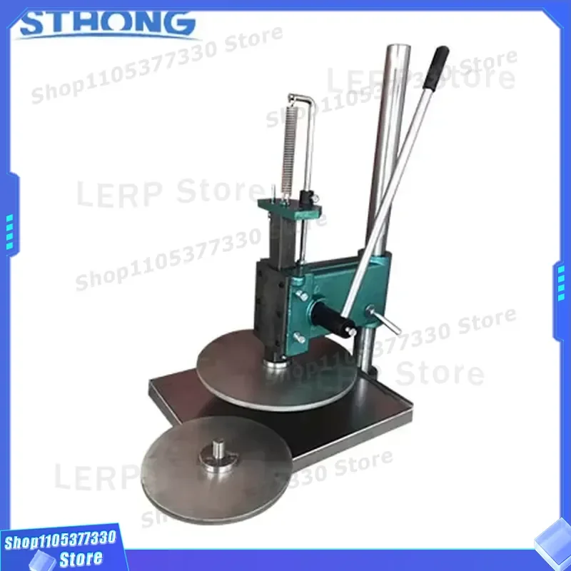 Manual Pizza Dough Flattening Machine Hand Press Tool for Making Pancakes Tortillas Dumpling Wrappers Kitchen Baking Gadget