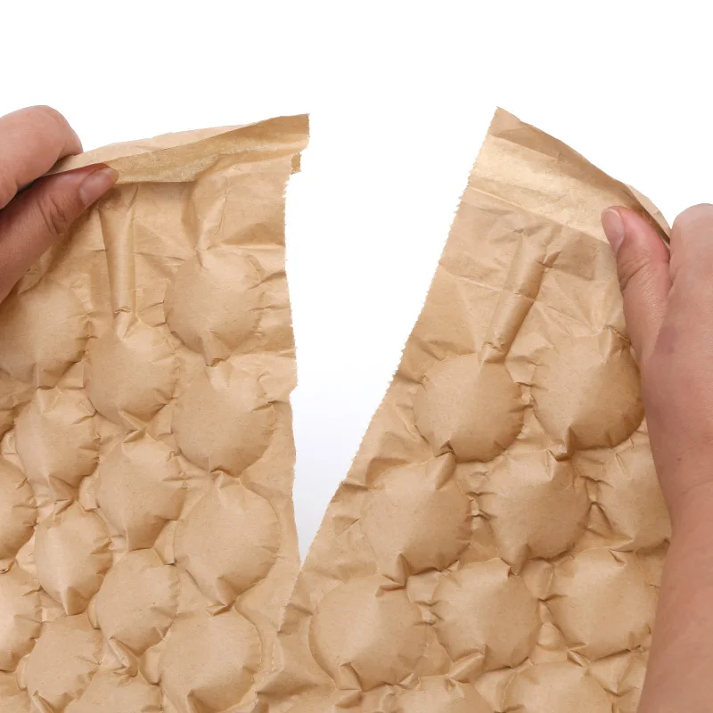China Factory Wholesale Kraft Air Paper Pillow Bubble Film Machine