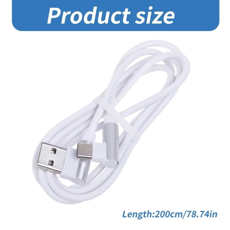 90 grados USB USB A Cable adaptador Transferencia datos alimentación rápida conveniente