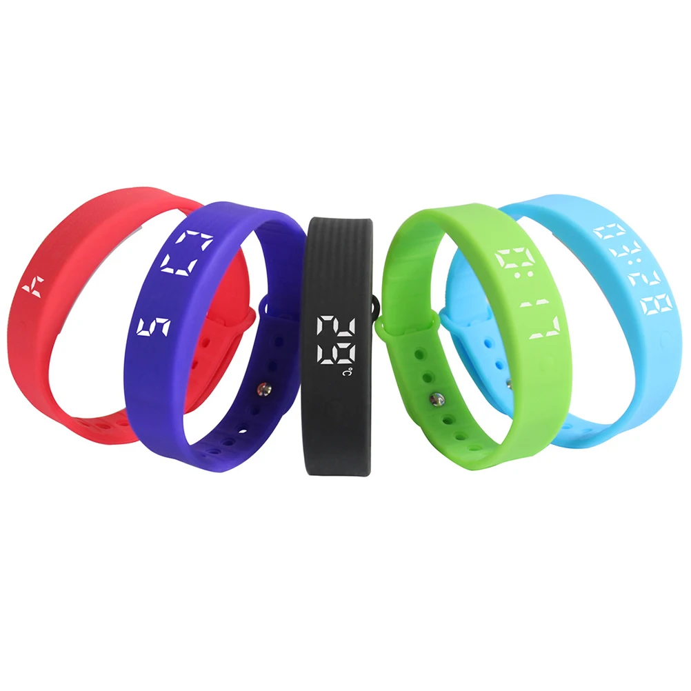 

Smart Fitness Bracelet Waterproof Touch Screen Sleep Monitor Calorie Tracker Step Counter Distance Time Display Green For Men