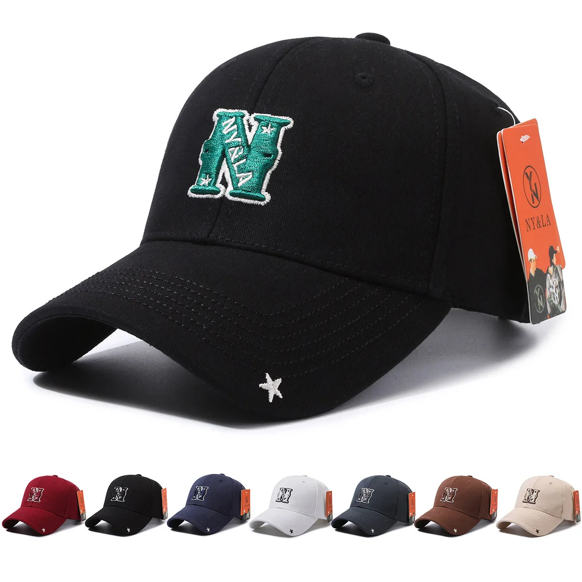 Curved Visor Letter Baseball Cap Adjustable Unisex Outdoor Sun Hat For Men Women Trendy European Style Sunset Beach Day 2026 New