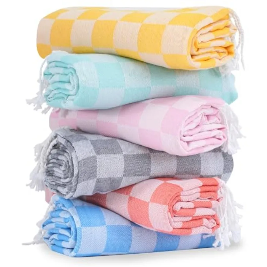 Packs Turkish Beach Towe Vacation Essentias Banket Set Poo Bath Towes Buk Mutipack Trave Sand Free Quick Dry Extra arge Oversiz
