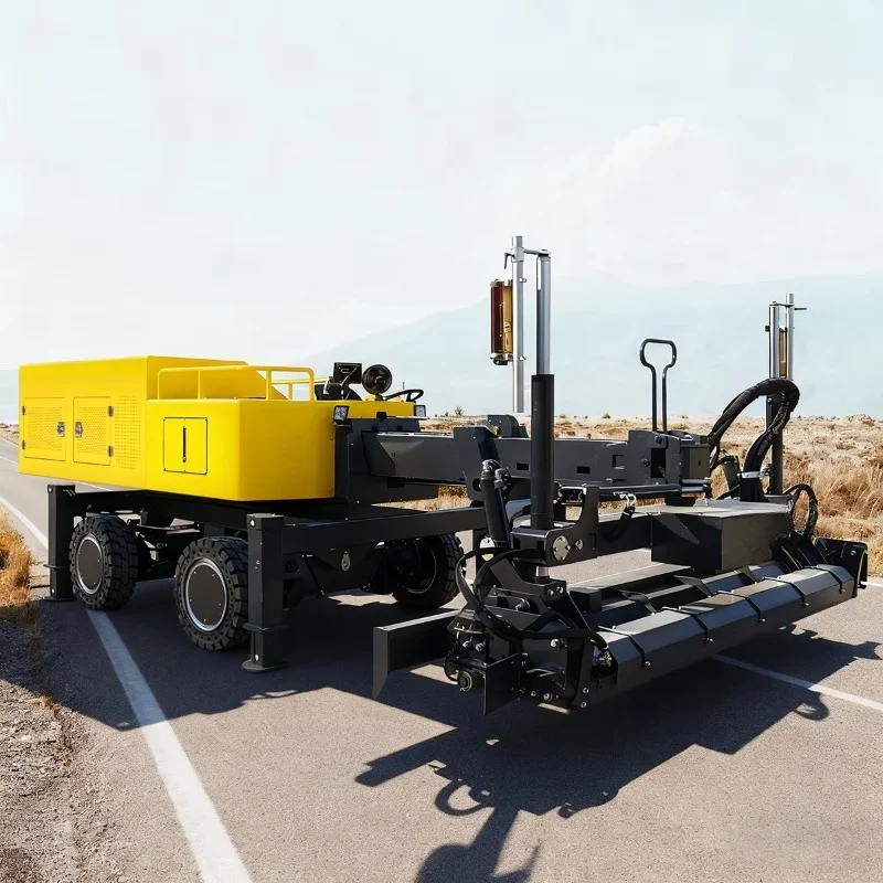 Telescopic Laser Leveling Machine Efficiently Completes Concrete Leveling Work Customized Concrete Laser Leveling Machine