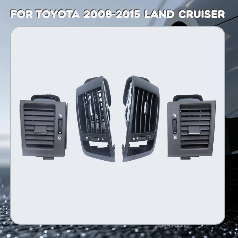 

AIR VENT For Toyota 2008-2015 LAND CRUISER Car Conditioning Interior AC Accessories A/C Grille Dashboard Panel Outlet frame Kit