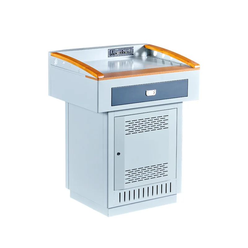 Modern Smart Podium Digital Lectern Digital Podium Lectern For Conference System A37