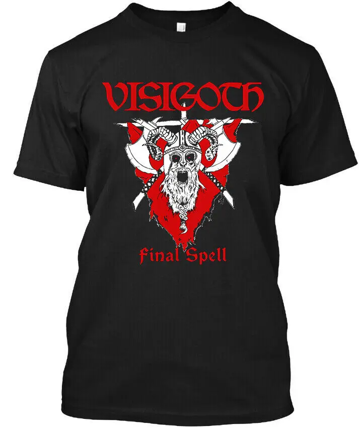 

Visigoth Final Spell American Heavy Music Retro Vintage Logo T-SHIRT S-5XL