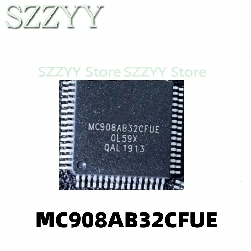 5PCS MC908AB32CFUE MC908AB32 microcontroller QFP-64