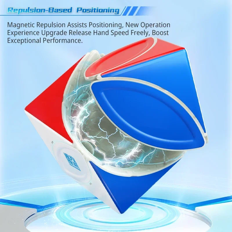 [CubeFun]MOYU Cubing Classroom Maple Leaf Cube Ball Core Magnetic Magic Cube Clover Cubes Profissional Educational Toys