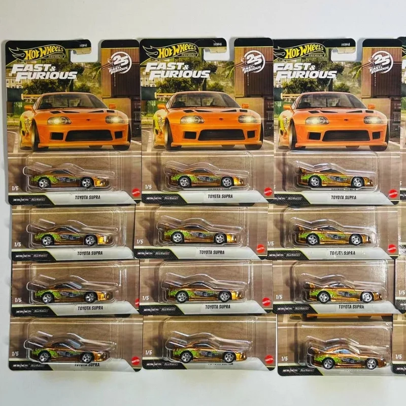 Hot Wheels Premium Fast And Furious Diecast-Automodell Toyota Supra Mercedes Lexus McLaren HNW46 1:64 Maßstab Sammlerfahrzeug
