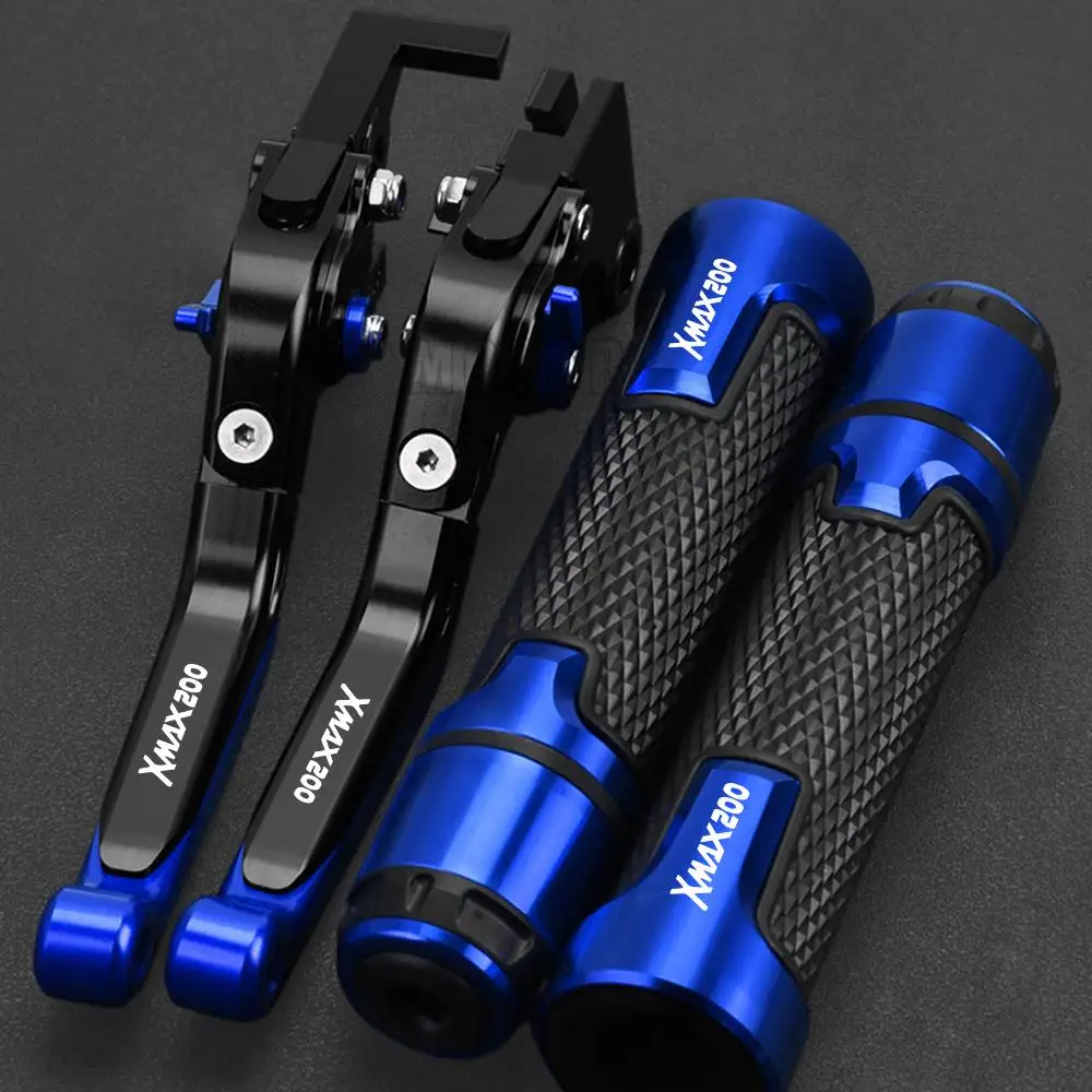 Motorcycle For yamaha XMAX200 XMAX 200 X MAX 200 All Years 2022 2023 Adjustable Brake Clutch Levers Handlebar Hand Grips Ends