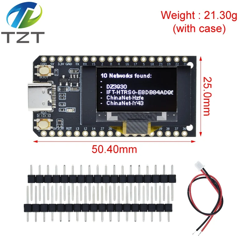 ESP32 OLED V3.0 Development Board Wi-Fi Bluetooth Wireless Module SSD1306 0.96 Inch Display 4M Byte (32M bit ) Pro For Arduino