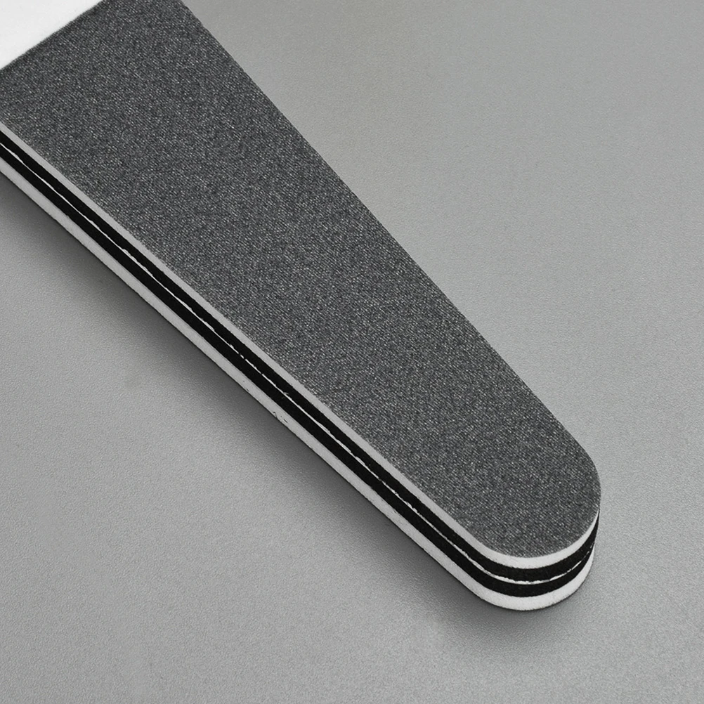 

5Pcs Double Side Frosted Strips Nail Buffers S Block Files For Natural False Nails Toenails Salon Personal Care