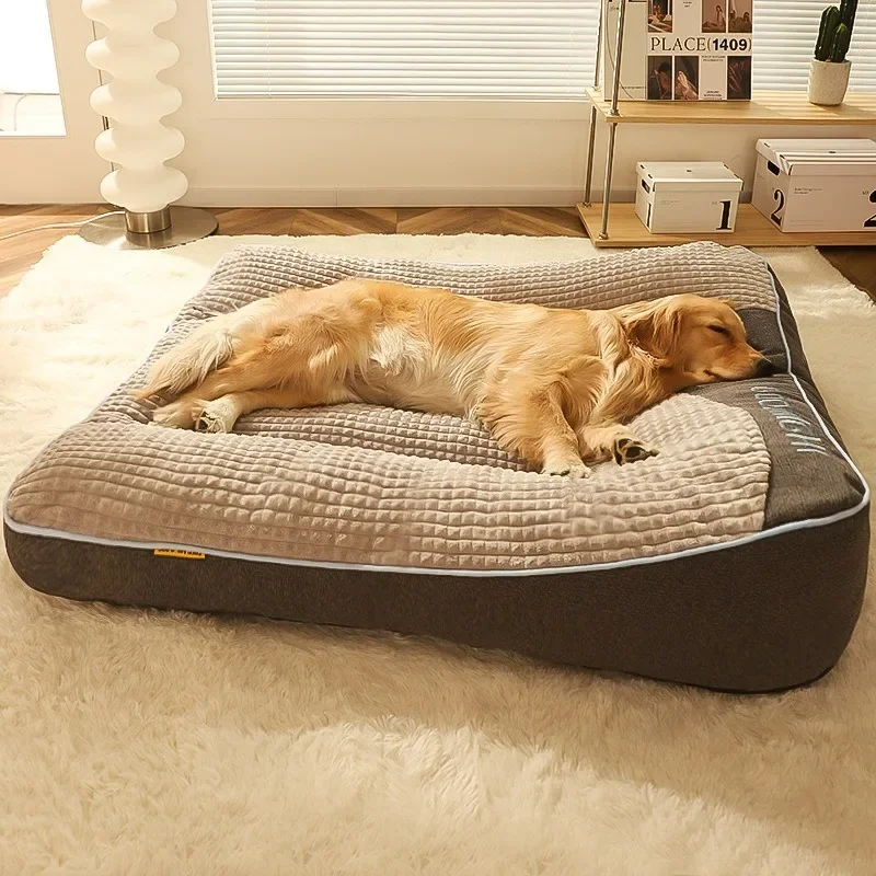 Kennel Winter Warm Golden Retriever Medium and Large Dog Pet Four Seasons Universal Sleeping Pad Super Thick Pet Accessories