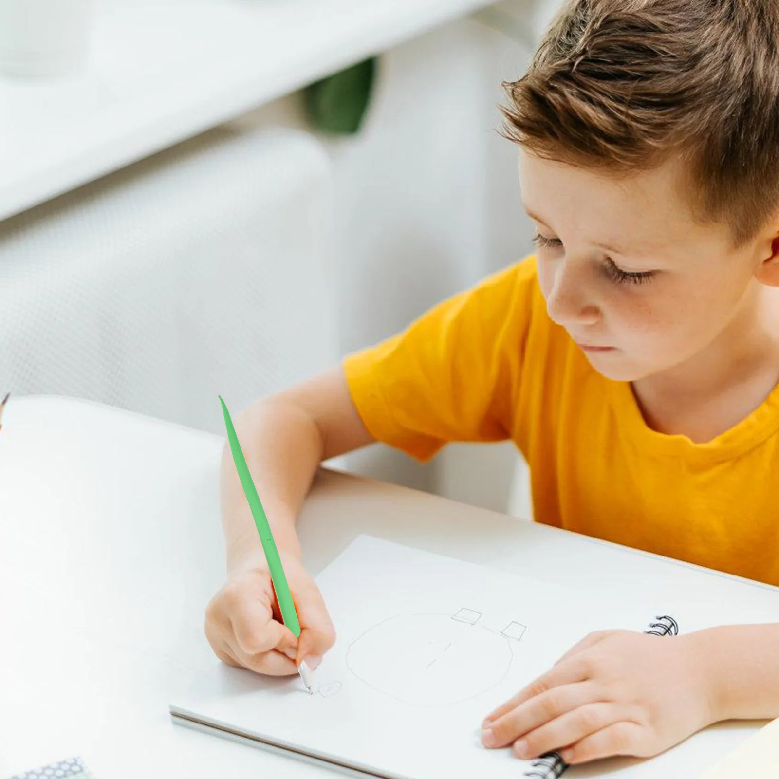 

6Pcs Signature Gel Pens Cute Silicone Grass Gel Pen Smooth Writing School Student Supplies Office Note Taking Pens