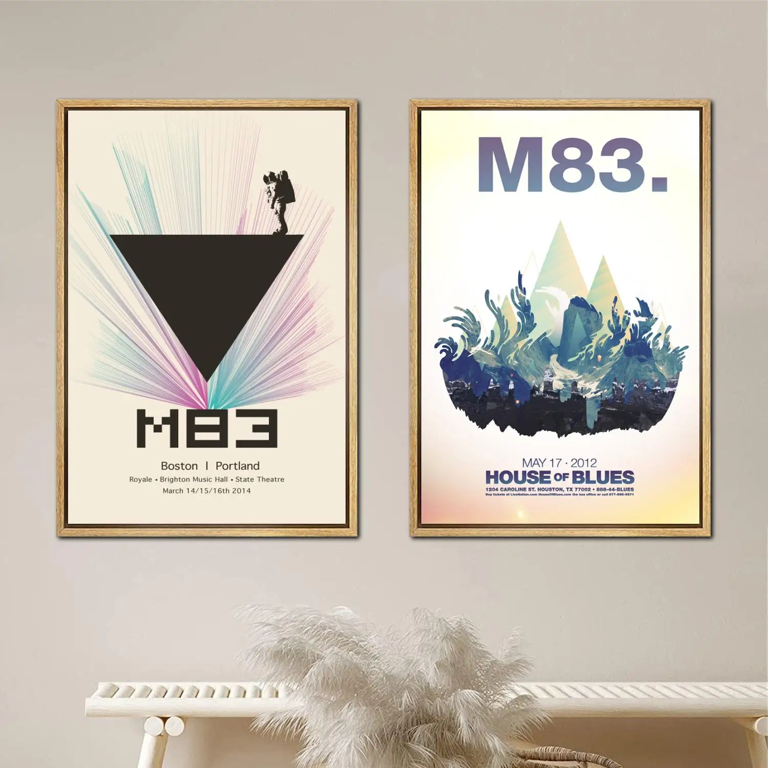 

M83 Poster Painting 24x36 Wall Art Canvas Posters room decor Modern Family bedroom Decoration Art wall decor