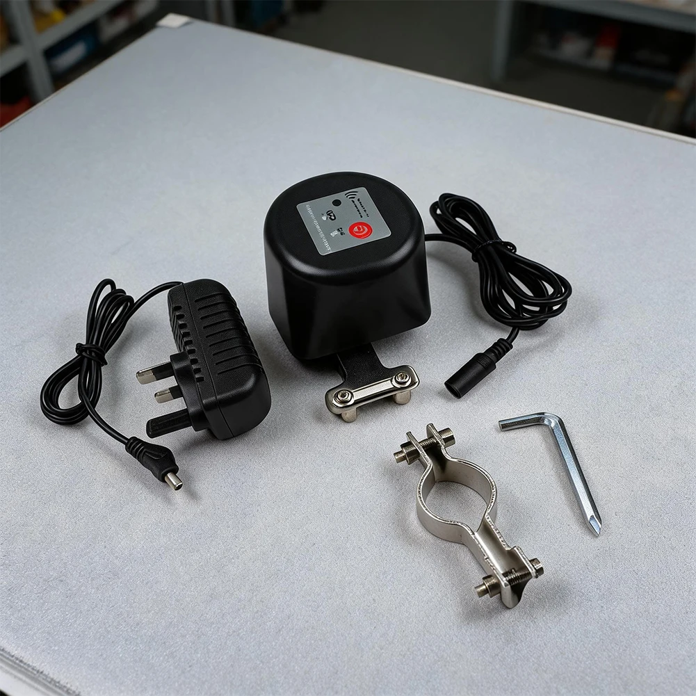 For Home Water Safety Black Remote Water Shut Off App Remote Management Timed for auto Schedule Manual Override Clutch