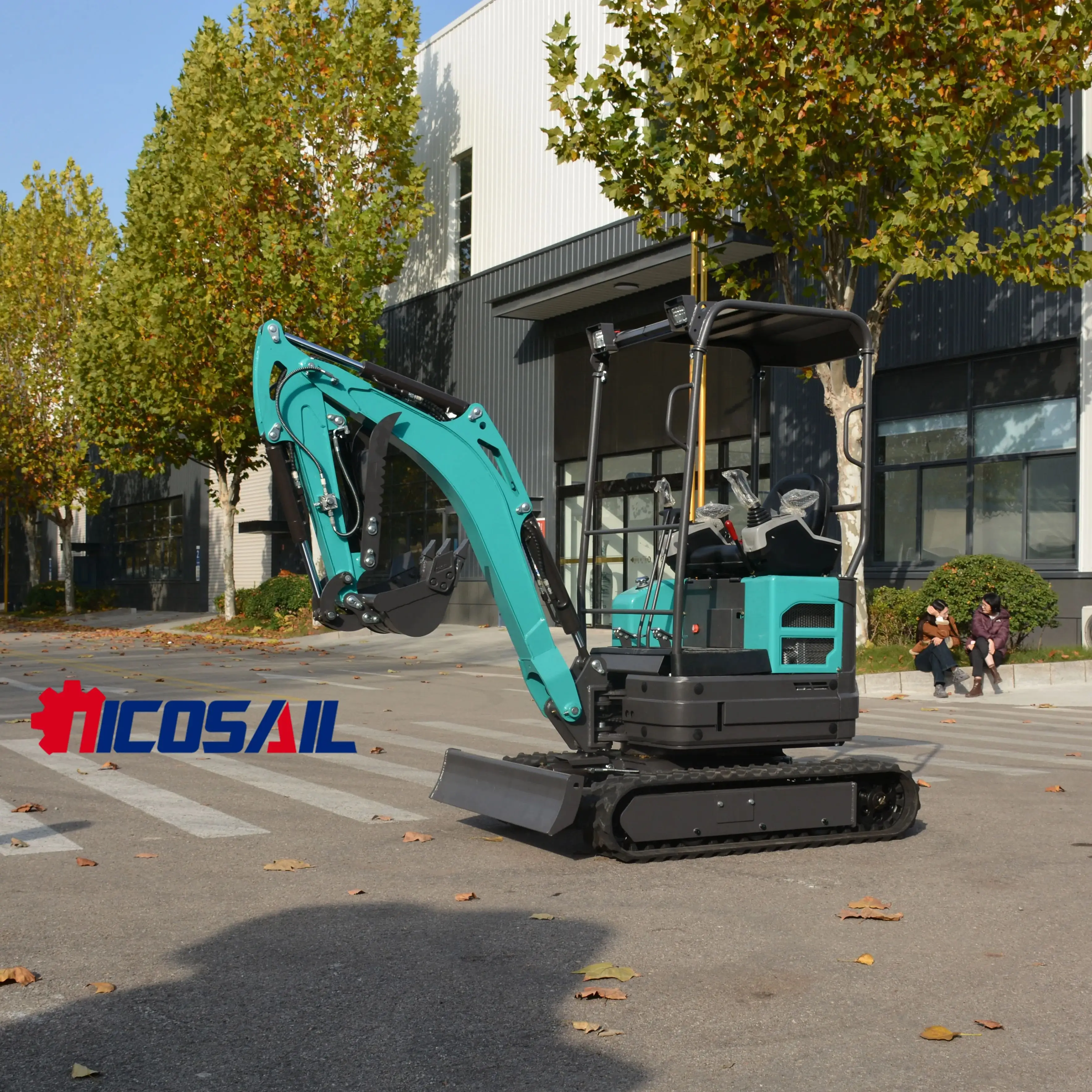 حفارة مجنزرة حفارة هيدروليكية حفارة صغيرة سعر حفارة زاحفة صغيرة CE EPA الصين 1 طن 2 طن