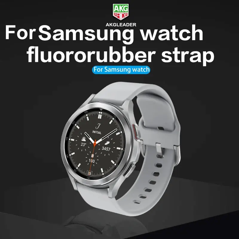 

20mm watch Band For Samsung Galaxy Watch 4 classic 46mm 42mm 40mm 44mm active 1 2 Silicone huawei gt2 42mm strap Bracelet