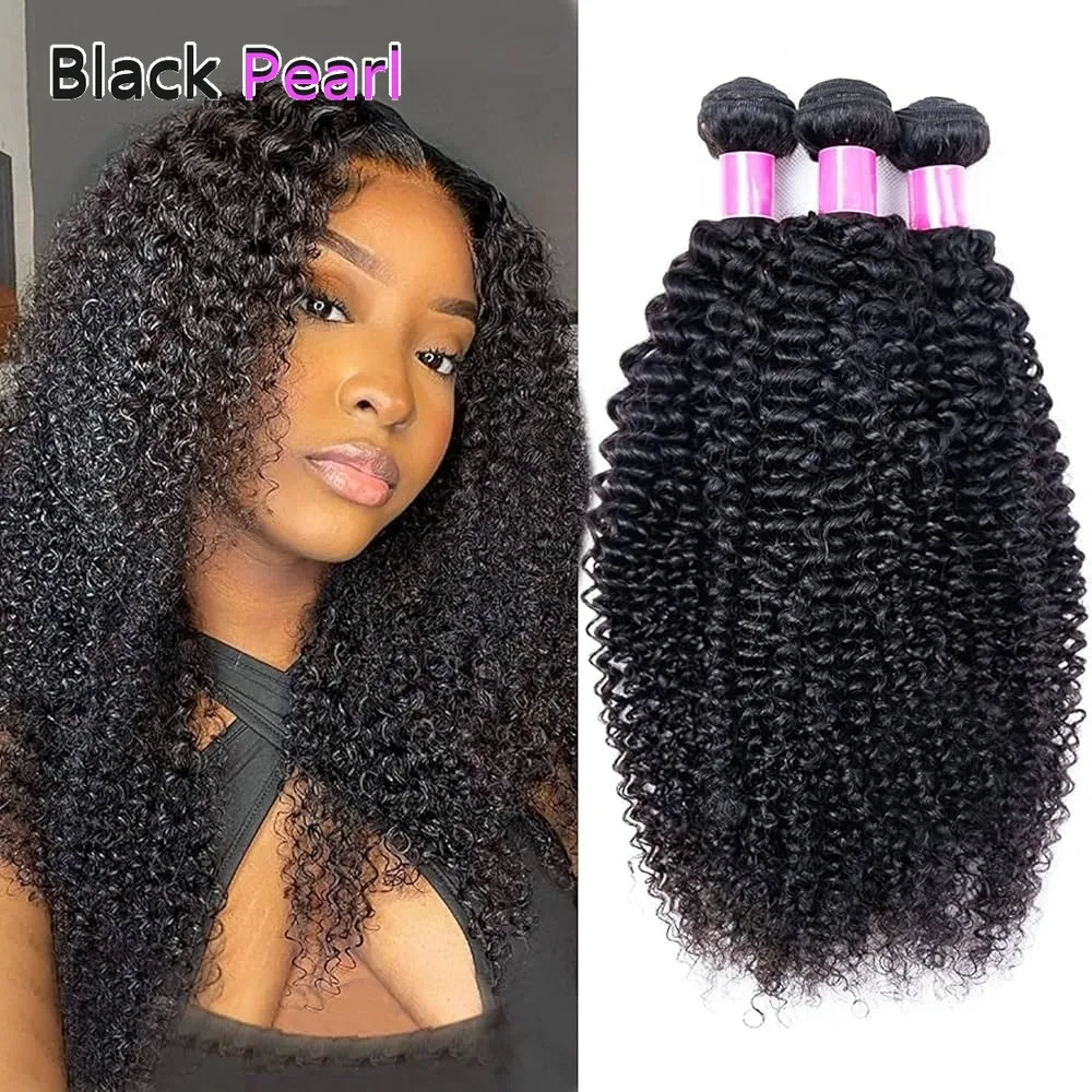 10A Grade Top Sale Brazilian Kinky Curly Human Hair Bundles Remy Jerry Curl Weave 30 34 Inches Natural 1/3Pcs Hair Extensions