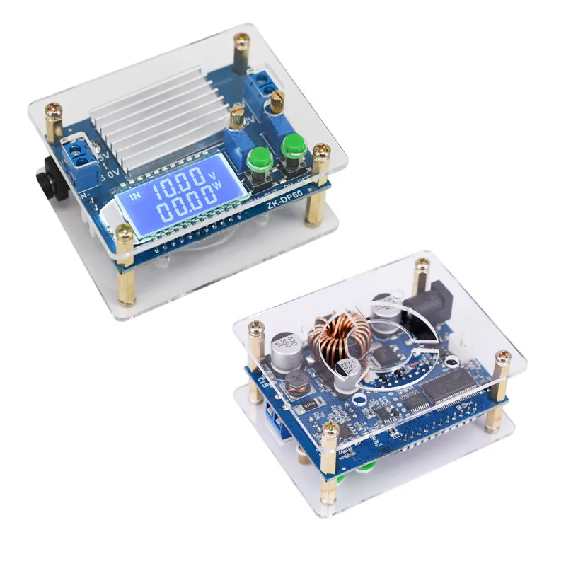 60W DC‑DC Buck‑Boost Module Constant‑Current Constant‑Voltage Adjustable Charger 12V To 5V 9V 19V 24V for DIY Projects