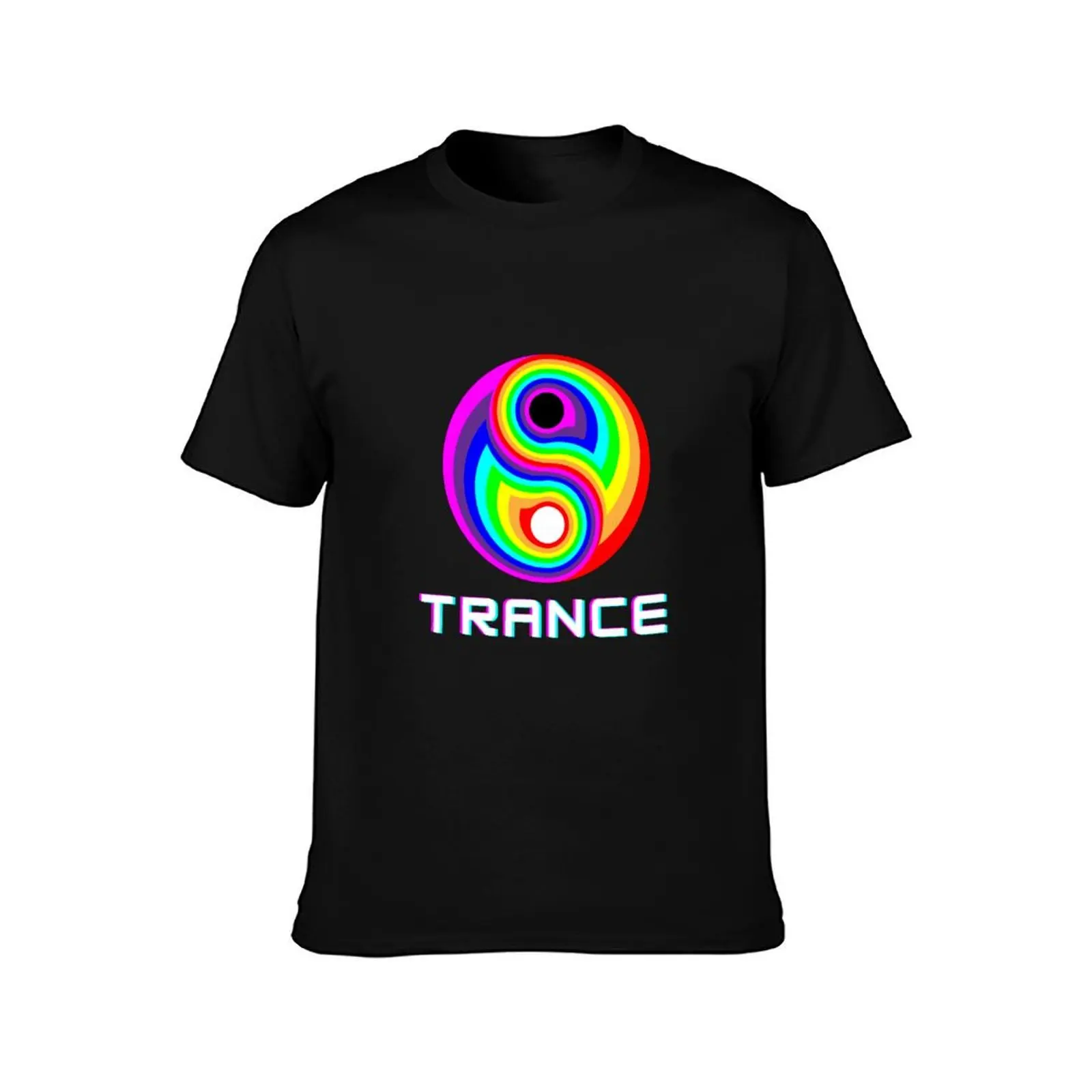 Uplifting Trance T-Shirt Summer Casual Cotton Tee Oversized Streetwear Tops Vintage Graphic Print Loose Fit Short Sleeve