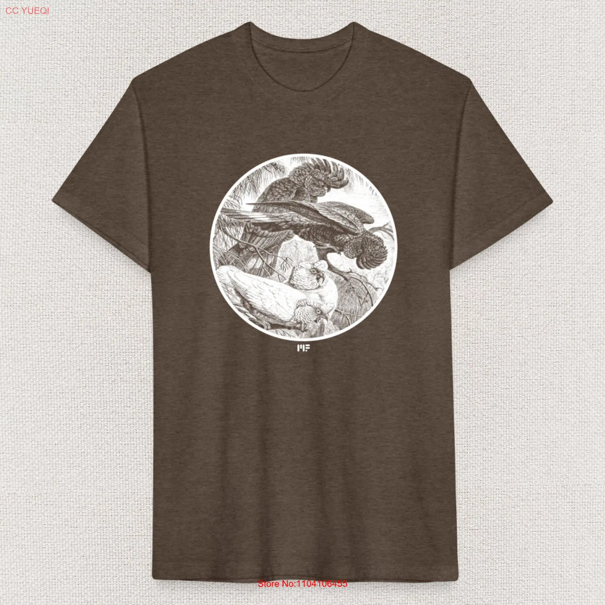 Cockatoos T Shirt By Mythical Forces long or short sleeves