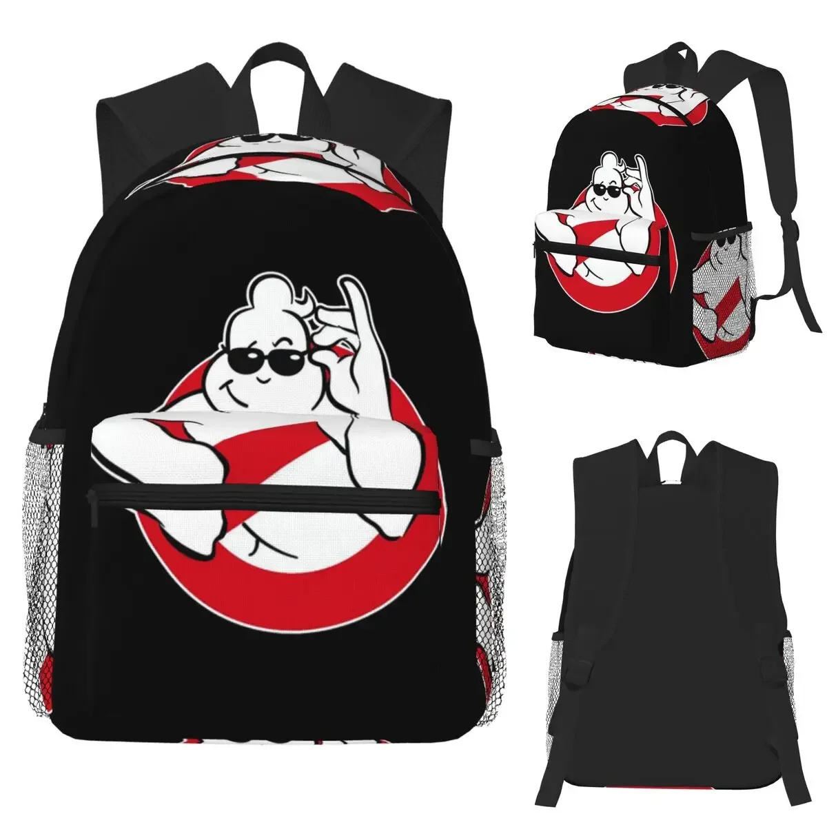 

Ghostbusters Logo Student Backpack School Bag Hiking Travel Daypack for Boys Girls Fashion Bookbag Shoulder Bags