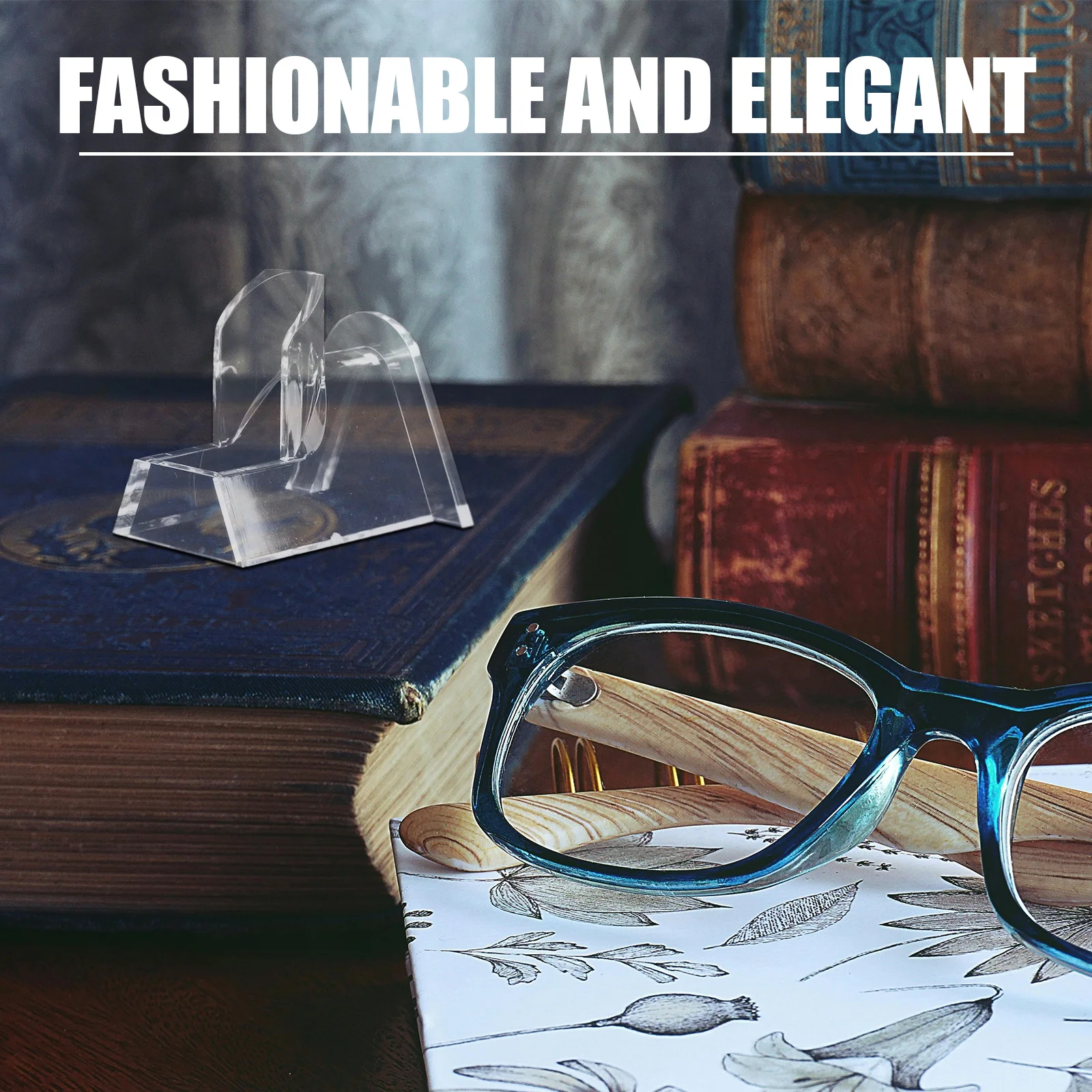 

10Pcs Clear Acrylic Eyeglass Holder Stand Display Organizer Glasses Shelf Sunglasses Holder Glasses Stand Sunglass Display