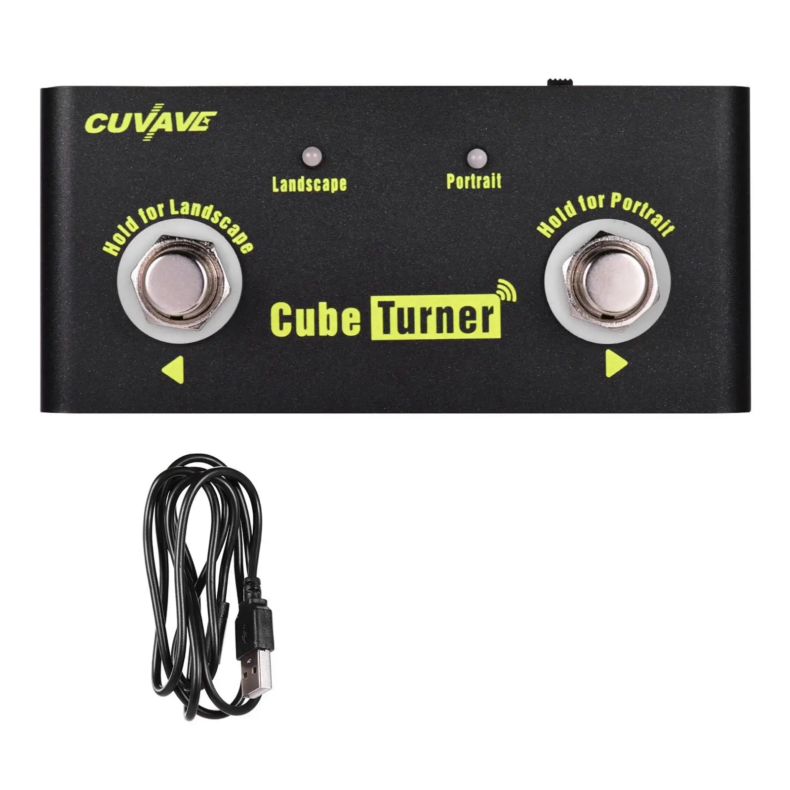 Cube Turner Effect Pedal Bluetooth Wireless Smart Page Turning Pedal