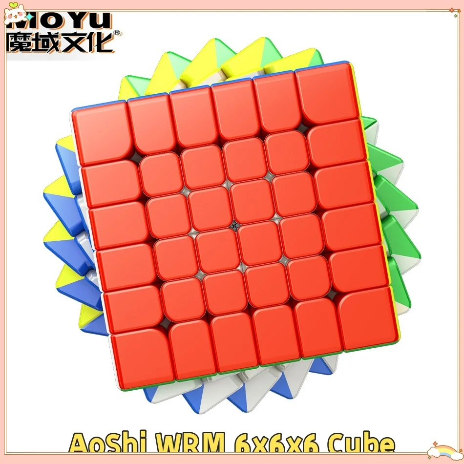 MoYu AoShi WRM 6x6x6 Magische Kubus Magnetische Magische Kubus Professionele Speciale Snelheid Puzzel Kinderen speelgoed Gift Originele Magico Cubo