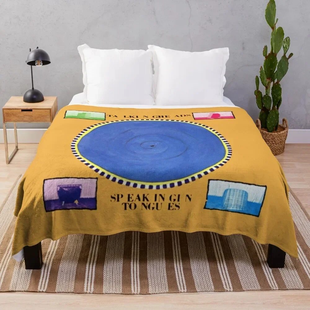 Talking Heads - Speaking in Tongues Throw Blanket Bed Fashionable Furrys Soft Plaid Blankets