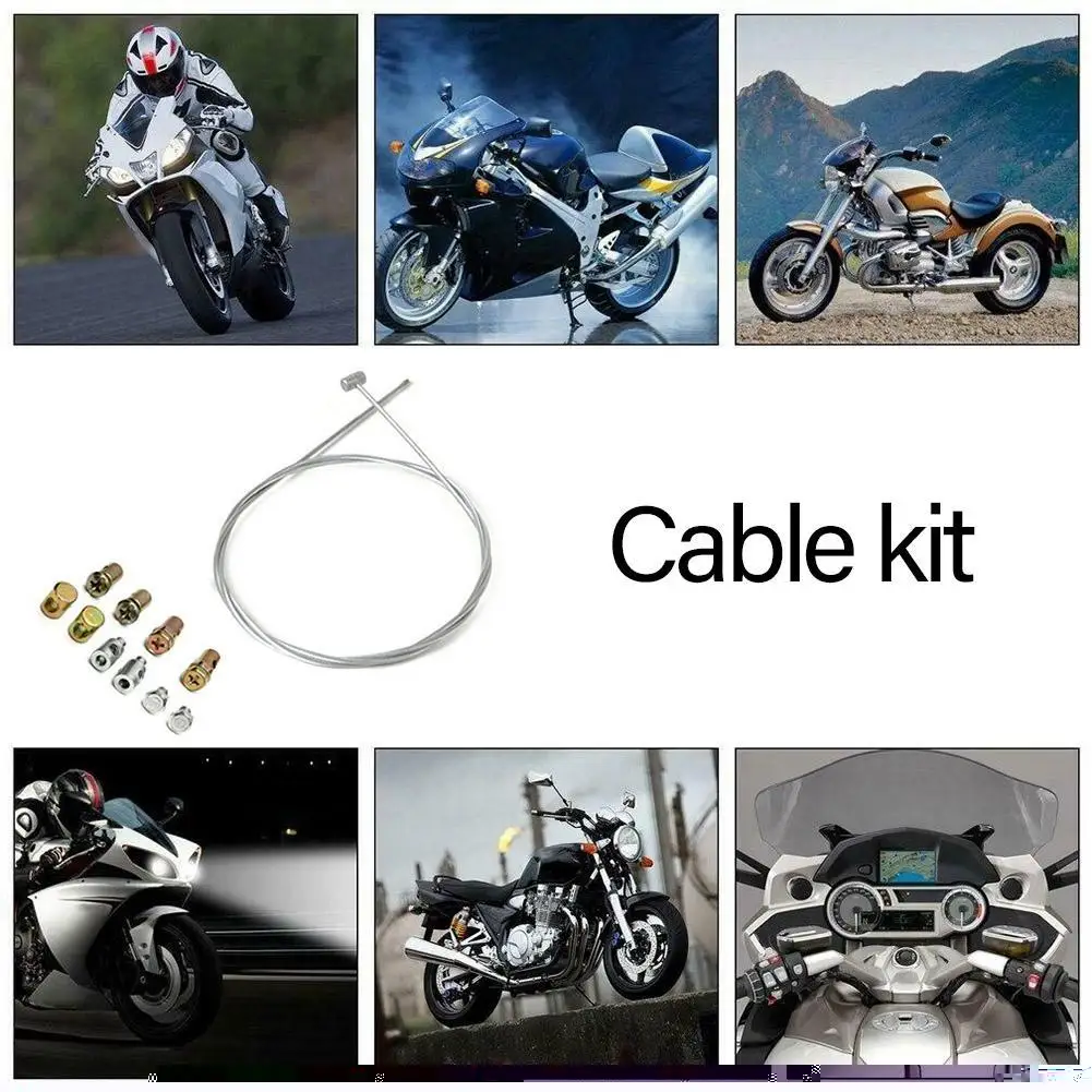 Kit universel de réparation de câble d\'urgence pour moto, sans soudure, compatible avec tous les continents, manchon et jeu d\'1948