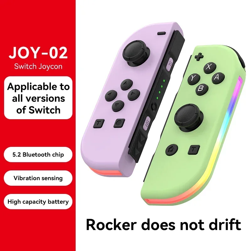 

For Joycons Gamepad For Nintendo Switch/Ios/Android/Pc Bluetooth Wireless Controller Joystick With Trubo Video Game Consoles