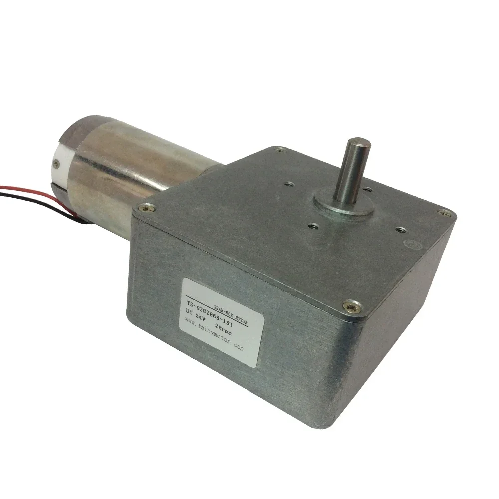 DC Motor 12V 24V Motor reducer 1.5-40RPM High Torque Electric Gear Motor with With CW/CCW Self-locking Function 93GZ868