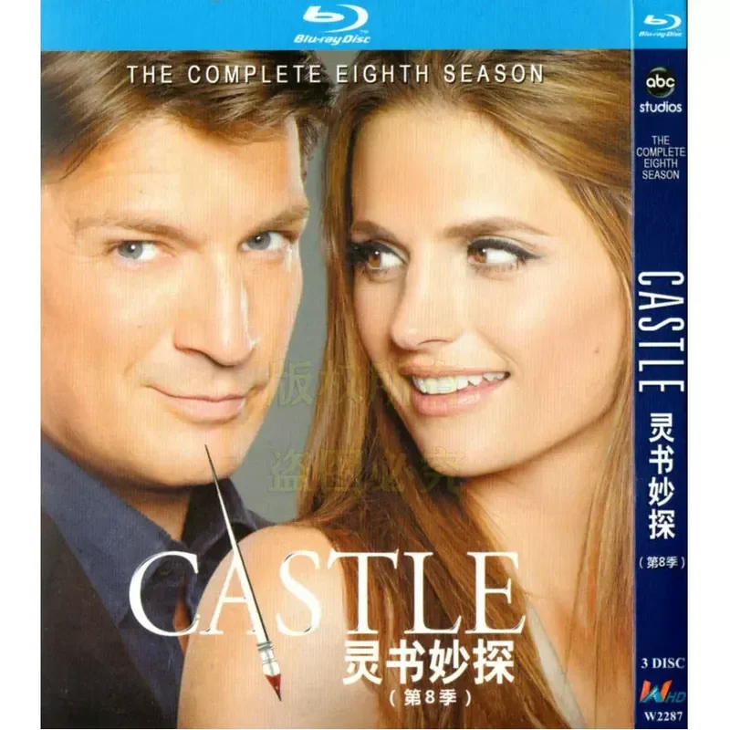 American suspense crime TV series Spirit Book Second Exploration Seasons 1 to 8 BD Blu-ray high definition 23 discs
