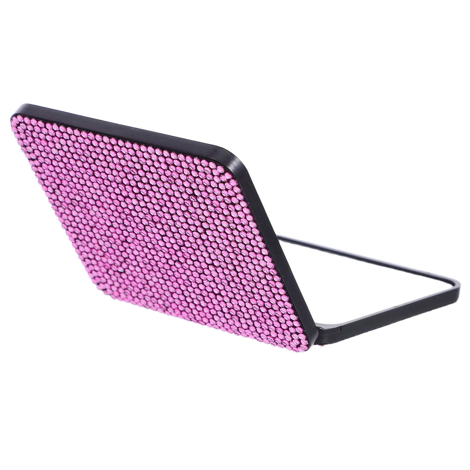 

Cute Bling Handheld Mini Folding Makeup Mirror Portable Travel Pocket Compact for Women Purse Vanity Accessory