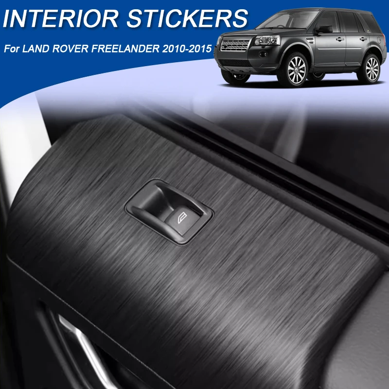 

Для LAND ROVER FREELANDER 2010-2015 автомобильная карбоновая черная внутренняя наклейка подъемная оконная панель наклейка шестерня внутренняя дверная защитная пленка