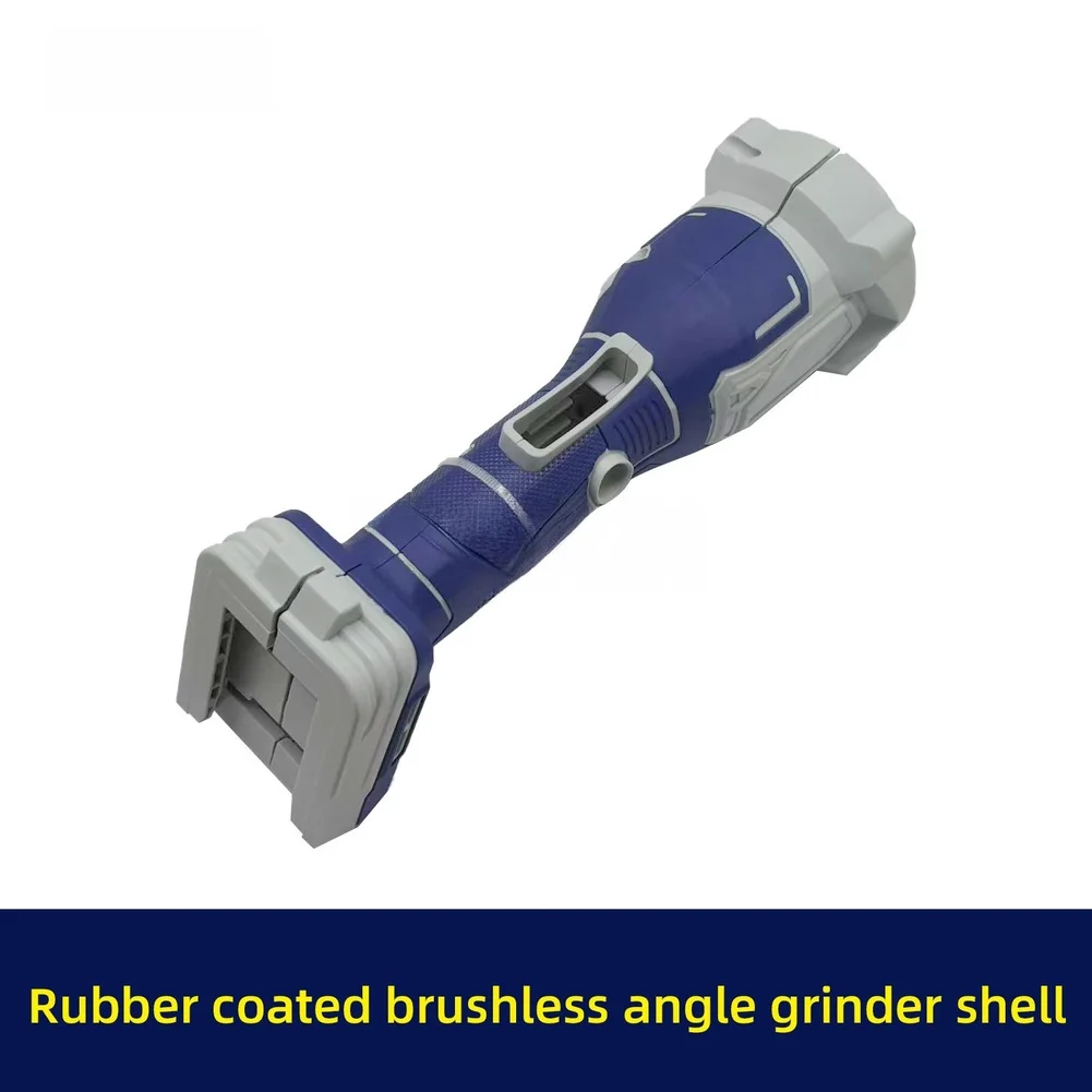 Blue Plastic Housing Shell For Dayi For A3 Brushless Angle Grinder Battery Section Handle Grip Repair Accessory Part