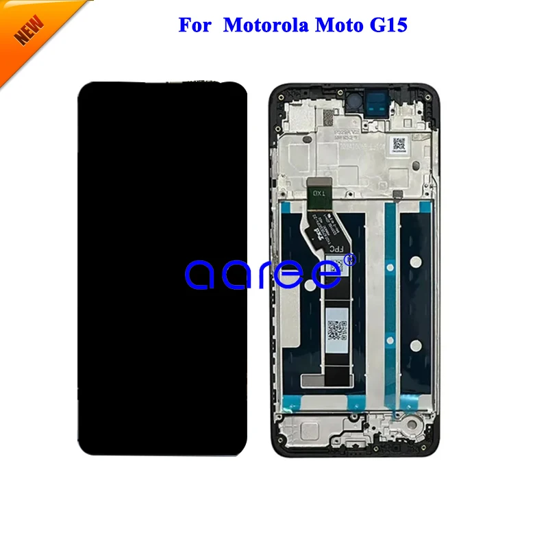 

Оригинальный ЖК-экран для Motorola Moto G15, ЖК-дисплей для Motorola G15, ЖК-экран, сенсорный дигитайзер в сборе