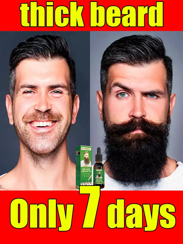 

Nourishes hair follicles at the root, making beard grow faster and stronger