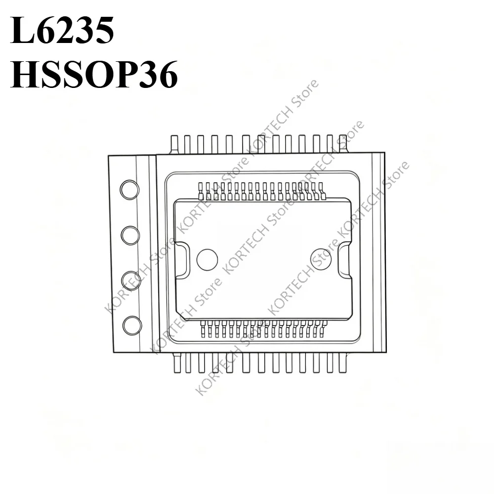 Brand new original   L6235PD L6235 HSSOP36 Automotive Chip Driver IC Chips