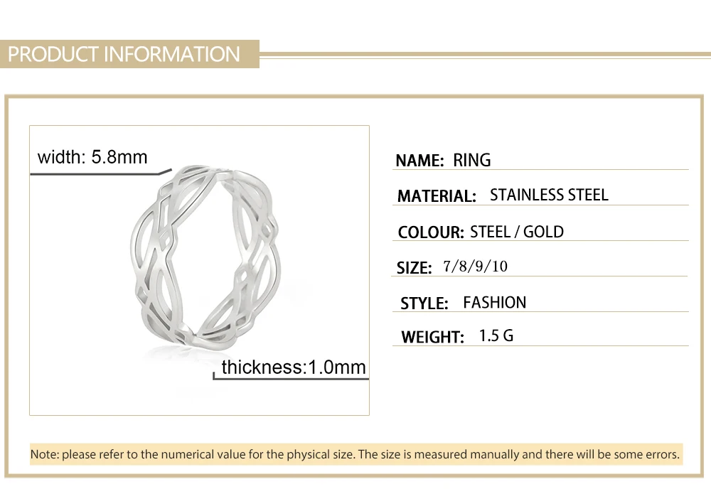Skyrim Neuer Edelstahl Geometrischer Ring für Damen und Herren Einfache Fingerringe 2026 Modeschmuck Verlobungsgeschenk für Liebende Großhandel – Detail 2